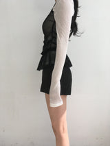 See-Through Long Sleeve Tee