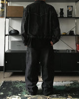MR Squad Collar Denim Jacket (2C)