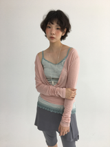 Som Striped Lace Sleeveless (4color)