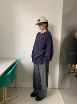 Senkyu Basic Raglan Over Long Sleeve Tee