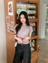WD Tencel Wool Short Sleeve T-shirt (6color)