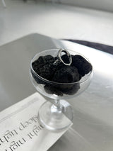Melted Circle Frame Ring
