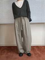 Basil strap slacks