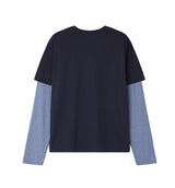 クロボーダーレイヤードTシャツ