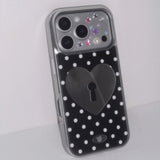 [MADE] heart lock case (black)