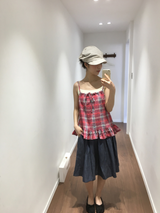 Maiden Check Sleeveless (2color)