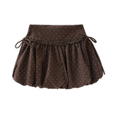 Cloudy Dot Frill Skirt 233175949