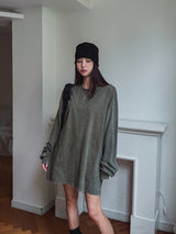 Rosie SelfpaウォッシングオーバーTシャツ