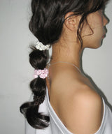 [3 set] Berry mini scrunchie (Brown)