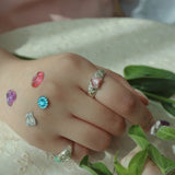 【MADE】 Heart quilting ring