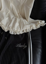  lucky track pants (black)