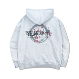 SNOW PLUM BLOSSOM HOODIE (MELANGE)