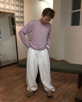 Basic Layered Long Sleeve T-Shirt(4c)