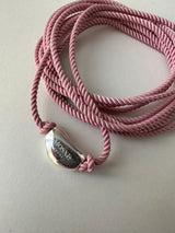 [Hand made/925silver] Long string bean ネックレス (2color)