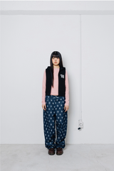 74 Hoodie Vest - Black  
