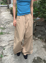 オルダ サマー コットン ワイド パンツ