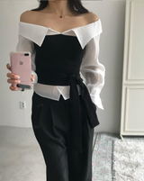 drang tone off collar & layered bl
