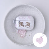 【MADE】 Megane Girl AirPods Case – Brown (★Keyring & Sticker Set)