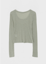 [MADE] Lojan Summer U-Neck Long Sleeve T-shirt