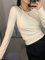 【MADE】ペムゴルジレイヤードラップTシャツ