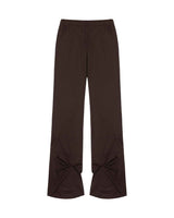 Sheer Layering Pants _ BROWN