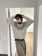 No.1033 wool8 RC round KNIT