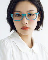 DOT SQUARE GLASSES (2COLOR)