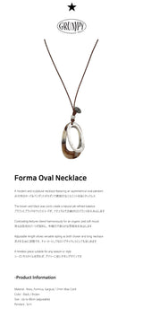 Forma Oval Necklace
