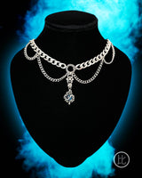 チェーンケープネックレスver.2/chain cape necklace Ver. 2