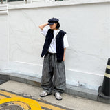Vintage Stripe Balloon Pants