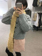 Movi Fluffy Fine Wool Muffler (4 Colors)