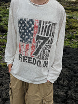 ザユニオングラフィック長袖Tシャツ (4 Colors)
