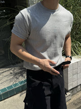 オーダースリムリブ半袖Tシャツ