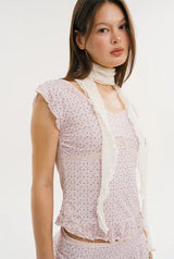 Churro frill muffler