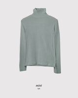スムースアンゴラウォーマータートルネックTシャツ (5color)