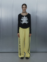 STAR SLEEVE PUNK TOP /  BLACK