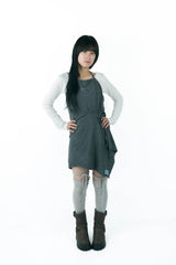 studs layered onepiece(gray)