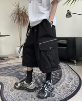 Lafes Zipper Cargo Bermuda Pants