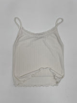[Sleeveless SET] スウィーティー リボン レース カーディガン セット