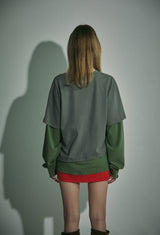 DAMAGE LAYERED T