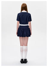 13DE MARZO Bear Sailor Bud Skirt