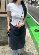 DRAW STRING TEE
