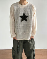 KAIN Patch Punched Long Sleeve Tee