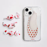 [jellyhard] strawberry shoes case 
