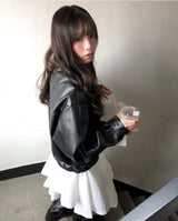 etna snap layer no-glow leather jk