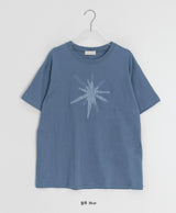 [unisex] ユヒカスターパッチオーバー半袖Tシャツ