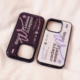 【MADE】Snow epoxy phone case(2 colors)