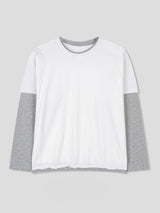 coloration cutout layered T