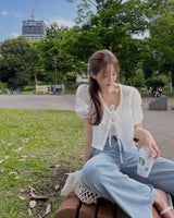 Burke Punching Ribbon Blouse
