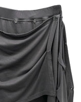 Pinched Drape Skirt